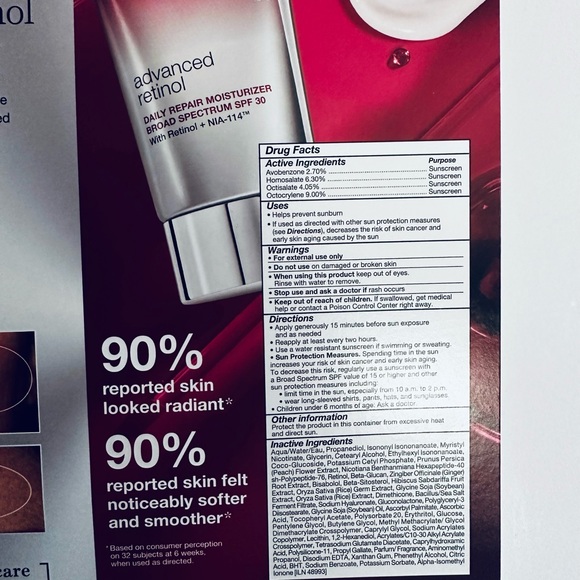NEW StriVectin Advanced Retinol Daily Repair Moisturizer Broad Spectrum SPF 30 - Picture 5 of 9